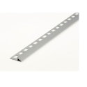 m-d® 31359 Metal Satin Clear Anodized 96 in Tile Edge