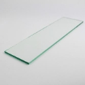 MD Building Products 80200 Glass 3-3/8 In 3/8 in Glass Shelf