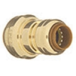 Quick Fitting LF8413R 1 in x 3/4 in Brass Reducing Coupling