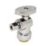 Quick Fitting LF953A 1/2 in x 3/8 in Angle Stop Valve