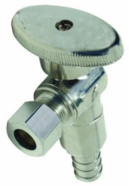 Nabco 98023LF Pex 3/8 in x 1/2 in Lead-Free Angle Stop