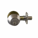 DHI dh® 783829 2 KA4 Satin Nickel Deadbolt