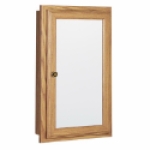 RSI Home Products CB33016 25-5/8 in H Wood Frame Medicine Cabinet