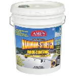 AMES® MSS5 5 gal White Acrylic Base Rubber and Acrylic Reflective Roof Coating