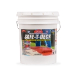 AMES® SAFE-T-DECK® SD5GY 5 gal White/Gray Textured Granulated deck coating