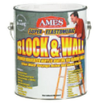 AMES® Block & Wall™ BWRF1 1 gal White Water Base Liquid Rubber Waterproofer