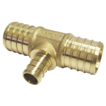 Mosack Group APOLLO APXT1112 1 in x 1 in x 1/2 in Pex Brass Reducing Tee