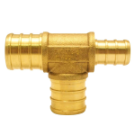 Mosack Group APOLLO APXT341234 3/4 in x 1/2 in x 3/4 in Pex Brass Crimp Tee