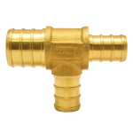 Mosack Group APOLLO APXT341212 3/4 in x 1/2 in x 1/2 in Pex Brass Crimp Tee