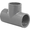 Charlotte Pipe PVC 08400 1400HA 1 in Slip x Slip x Slip PVC Pipe Tee