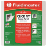 Fluidmaster ClickFIT AP1414 White 14 in Polystyrene Ceiling/Wall Access Panel