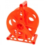 Bayco® K-100 150 ft Cable Thermoplastic Reel Orange Reel Cord Storage Reel