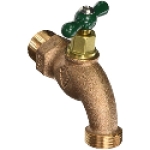 Arrowhead Brass 302LF 3/4 in Brass MIP x MHT Standard Lead-Free Hose Bibb