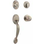 Spectrum Brands Kwikset® 687DAXP 15 SMT CP Grade 3 1-3/4-in Adjustable Traditional Door Lock Handle Set