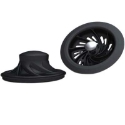 Danco Company 10009 Rubber Black 4 in Width x 2 in Height Flexible Strainer & Stopper