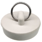 Danco Company 80227 1-1/2 in White Rubber Stain-Proof Drain Stopper