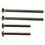 Danco Company 28966 Chrome (2) Moen Screws is #8 -32 Screw, (2) Delta Screws Is #10-24 Screw, Stainless steel Tub/Shower Flange Screw Set