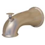 Danco Company 10316 1/2 in Brushed Nickel Adapter, Diverter Decorative Tub Spout