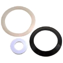 Danco Company 10573 Flush Valve Seal, Shank Washer and White Foam Washer Flush Valve Repair Kit