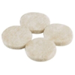 Shepherd Hardware 9953 Round 1-1/2 in Felt Self-Adhesive Furniture Pad