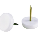 Shepherd Hardware 9102 7/8 in Plastic Round Shape Furniture Tack Glide