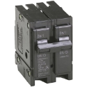 Eaton BR215 15 A 10 kA 2 Poles Plug On Mount Type BR Thermal Magnetic Circuit Breaker