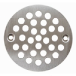 Jones Stephens Corp C6089BN 4-1/4 in Diameter Brass Stamped Strainer