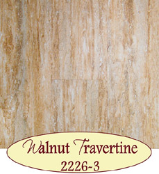 Brokering Solutions Designer Choice® 2226-3 Vinyl Walnut Travertine 24 in EVT Flooring