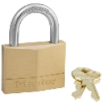 Master Lock® 150D 1 in 9/32 in Solid Brass Keyed Padlock