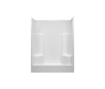 Clarion Bathware AcrylX RE5860X 35-3/4 in Width x 60 in Length x 77-1/4 in Height White 55-3/8 in Width x 67-1/4 in Height 1 Piece Shower