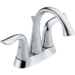 Delta Faucet Lanara 2538-MPU-DST 3/8 in 2 Handle Bathroom Faucet