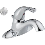 Delta Faucet Classic 521-PPU-ECO-DST 1 Handle Bathroom Faucet