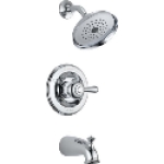 Delta Faucet Leland 14478-SHL 2 gpm 6 in 12-7/32 in Height Tub & Shower Trim