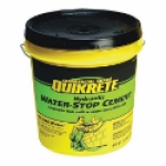 Quikrete Hydraulic Water-stop Cement 20 pound pail