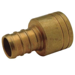 Zurn Pex QQ775CX 3/4 in x 3/4 in Female Sweat x Barb Brass Crimp Adapter