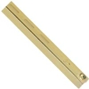 KV® 80 BR 36 36 in Cold Rolled and Spring Steel Brass-look Shelf Standard