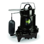 Eco-flo Products EFSA33 1/3 hp 1-1/2 in Cast Iron Heavy Duty Submersible Sump Pump