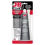 J-B Weld 32327 3 oz Tube Gray Solid Gel Consistency Solid Ultimate Gasket Maker and Sealant