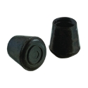 Shepherd Hardware 9124 Round 1/2 in Rubber Leg Tip