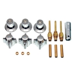 Danco Company 39616 Central Brass 3-Handle Tub/Shower Faucets Tub/Shower Remodeling Kit