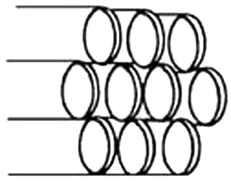 Heritage Plastics 6X14GRNSDR35 6 in Green Length Green Gasket