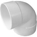 Normandy Products Company V-3304 4 in Hub PVC Short Turn 90 deg Pipe Elbow