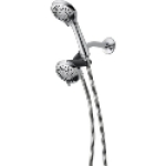 Delta Faucet 76311D 8.25 in Diameter Chrome 2.5 gpm 3 Spray Combo Shower Pack