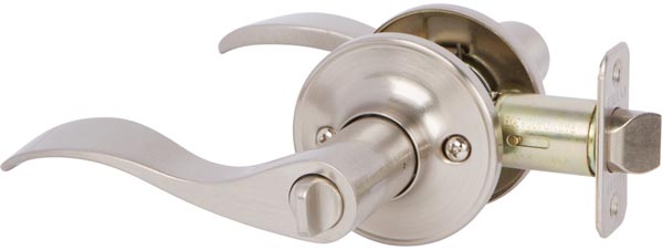 Delaney® Bennett 502T-BN-CS-US15 Grade 3 KW1 Adjustable Door Lever