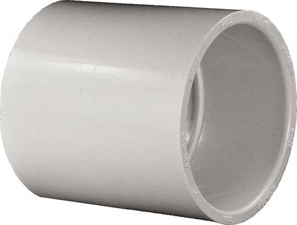 KRALOY® LLC20 2 in PVC Gray Long Line Coupling