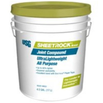 USG™ Sheetrock® 381903 4.5 gal Paste Off-White Ready-Mix Drywall Joint Compound