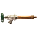 Arrowhead Brass 459-10LF 1/2 in x 3/4 in Pex x Male Hose 10 in Frost-Proof Standard Wall Hydrant