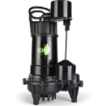 Eco-flo Products ECD50V 1/2 hp 1-1/2 in Cast Iron Heavy Duty Submersible Sump Pump