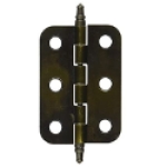 Amerock BPR2355AE 2-11/16 in 1-3/8 in 3/16 in Minaret Tip Furniture Hinge