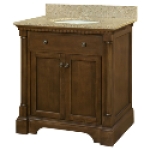 Brokering Solutions Walnut Ridge Cabinetry RVHV3021 2 Doors 30 in W Vanity Cabinet